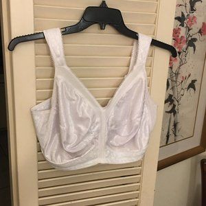 Playtex White Bra 40G Model - 4693 Back Closure